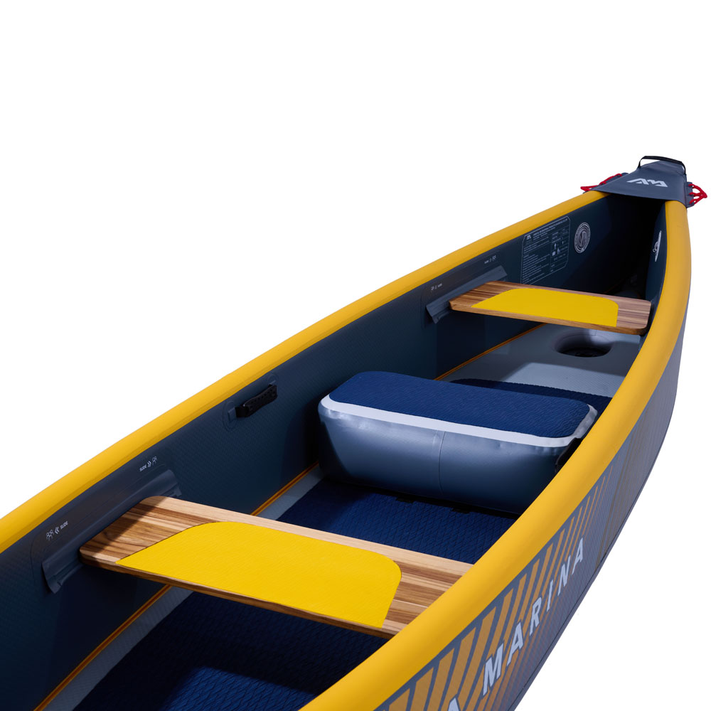Aqua Marina Tomahawk Air-C 478 High Pressure Drop-Stitch Premium Inflatable Speed Canoe - 2024
