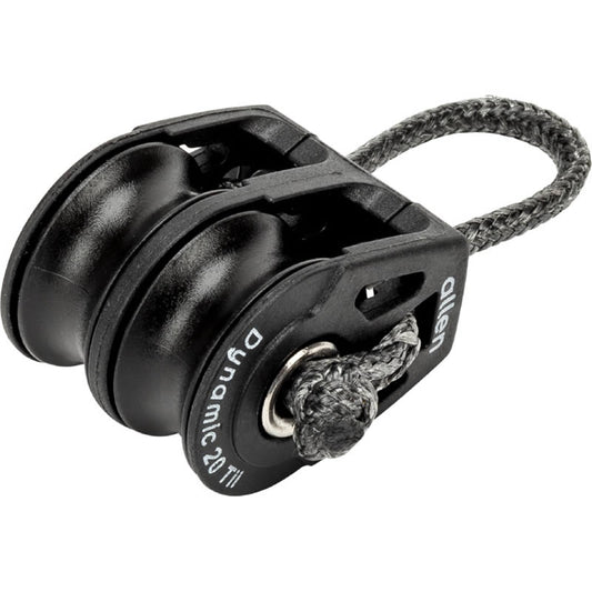 Allen Dynamic 20mm Double Tie On Block With Soft Shackle