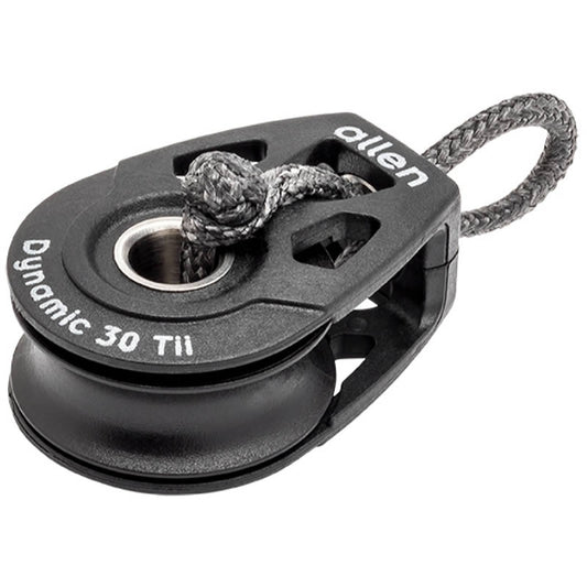 Allen Dynamic 30mm Single Tie On Block Ezi-TII With Soft Shackle