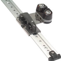 Allen Sliding Fairlead Alloy Cleat Pair