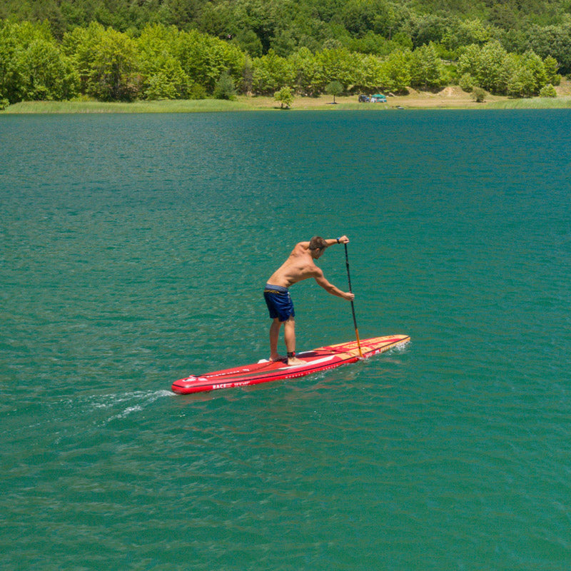 Aqua Marina Race 12'6" Inflatable Stand Up Paddleboard Package
