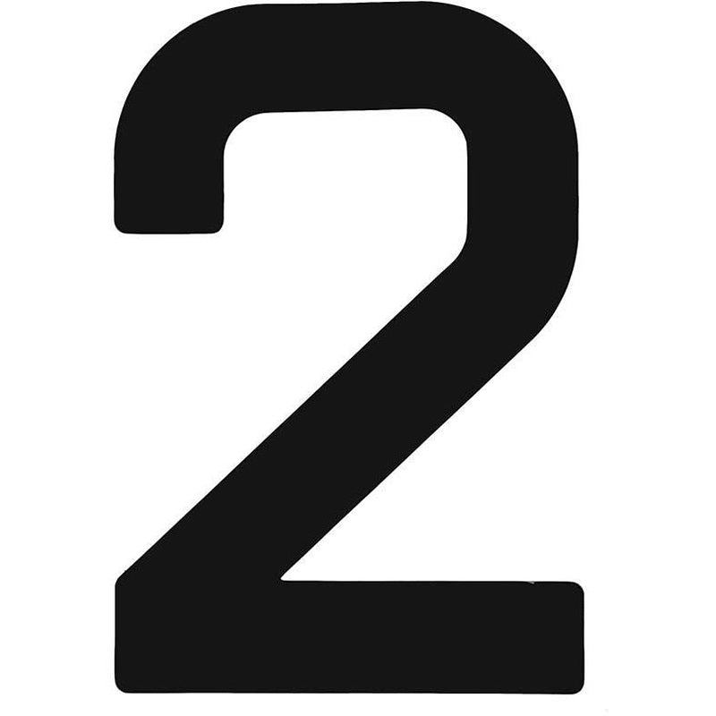 Sail Numbers and Letters 23cm/9" Black