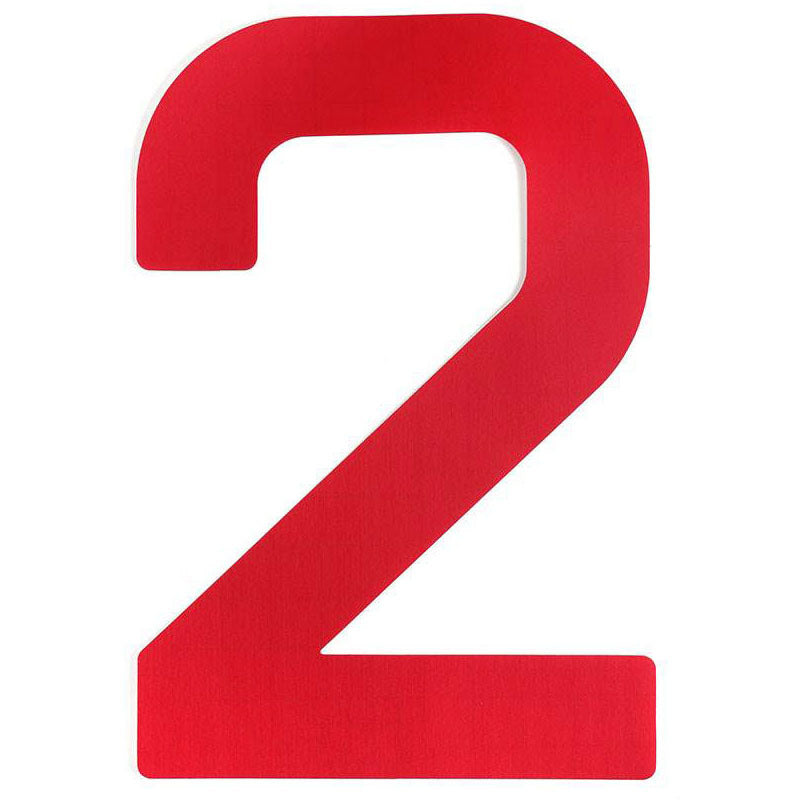 Sail Numbers and Letters 23cm/9" Red