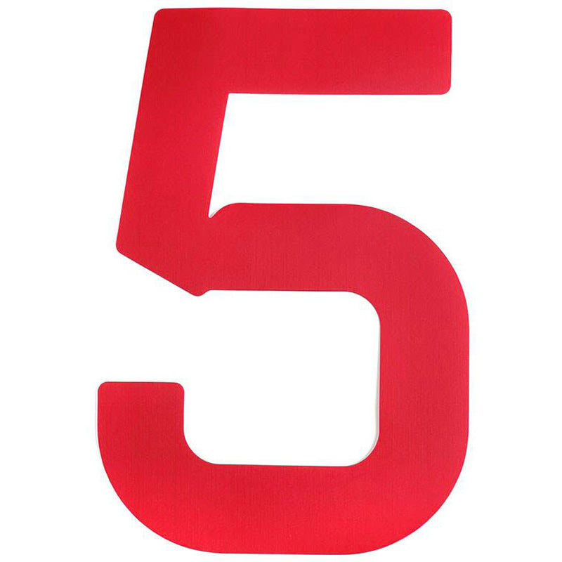 Sail Numbers and Letters 23cm/9" Red