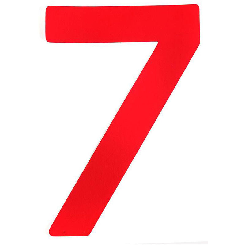 Sail Numbers and Letters 30cm/12" Red