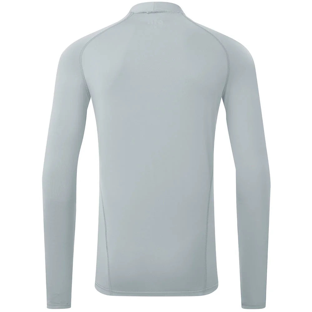Gill Zenzero Rash Vest Light Grey