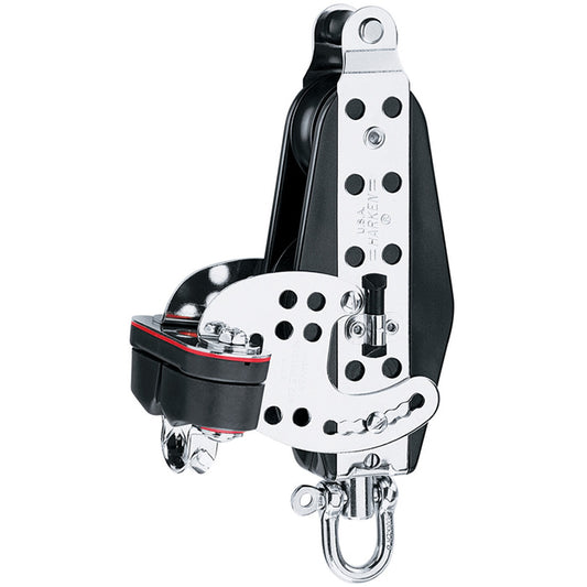 Harken Midrange Hexaratchet Fiddle Block with 280 Cam Cleat And Becket