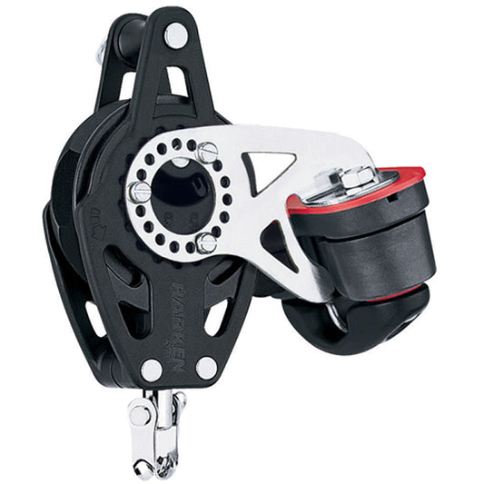 Harken 57mm Carbo Ratchet Single Block Swivel Head/150 Cam-Matic and Becket