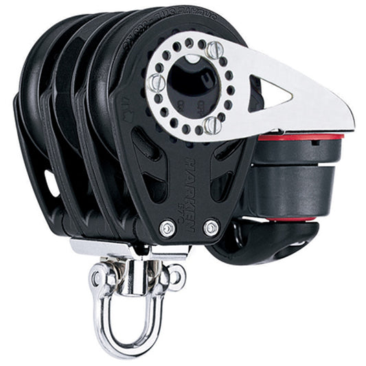 Harken 57mm Carbo Ratchet Triple Block with Swivel Head/150 Cam-Matic
