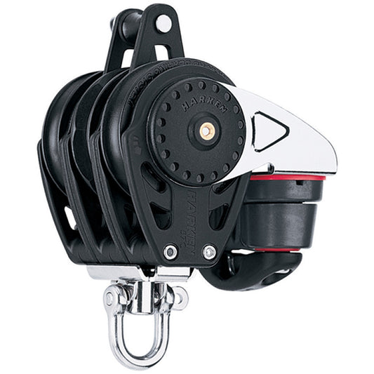Harken 57mm Carbo Ratchamatic Triple Block /150 Cam-Matic and Becket