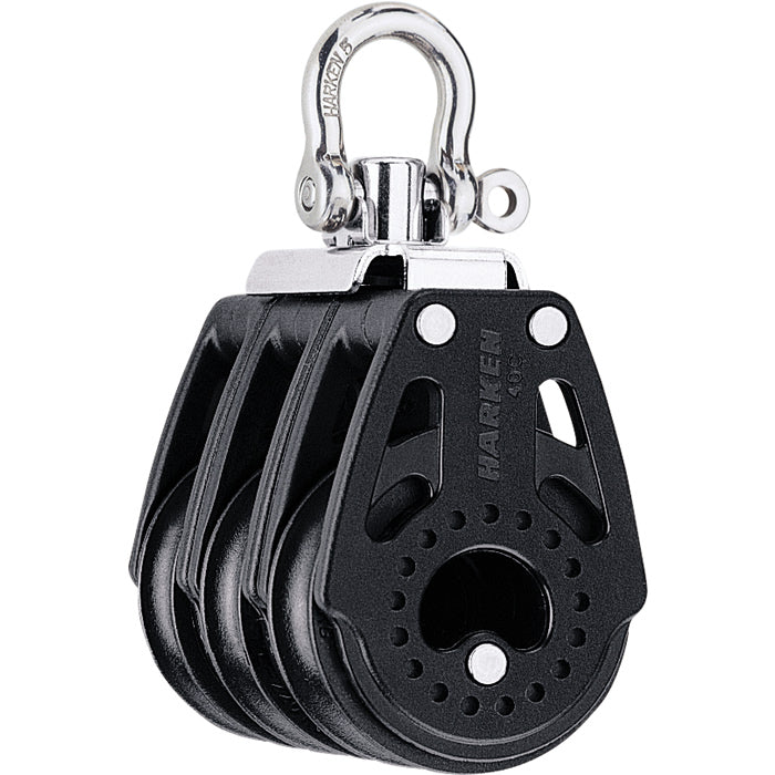 Harken 40mm Carbo Triple Block with Swivel Shackle Head
