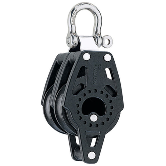 Harken 40mm Carbo Double/Fixed Block with Becket