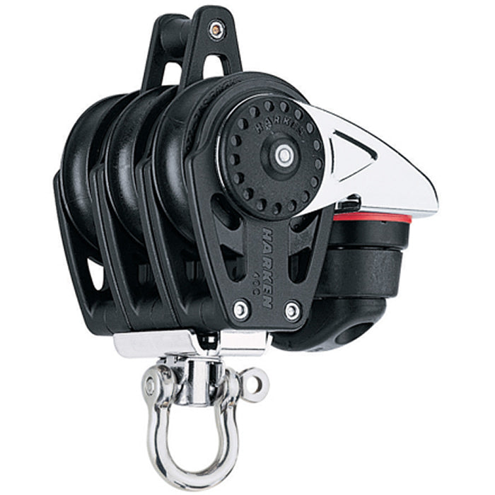 Harken 40mm Carbo Triple Block with Cam Cleat and Becket