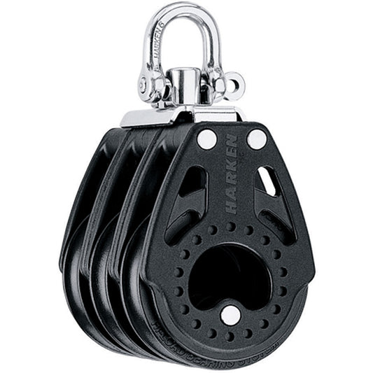Harken 75mm Carbo Triple Block with Swivel Head