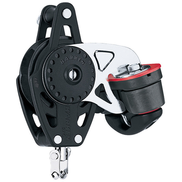 Harken 75mm Carbo Ratchamatic Single Block /150 Cam-Matic and Becket