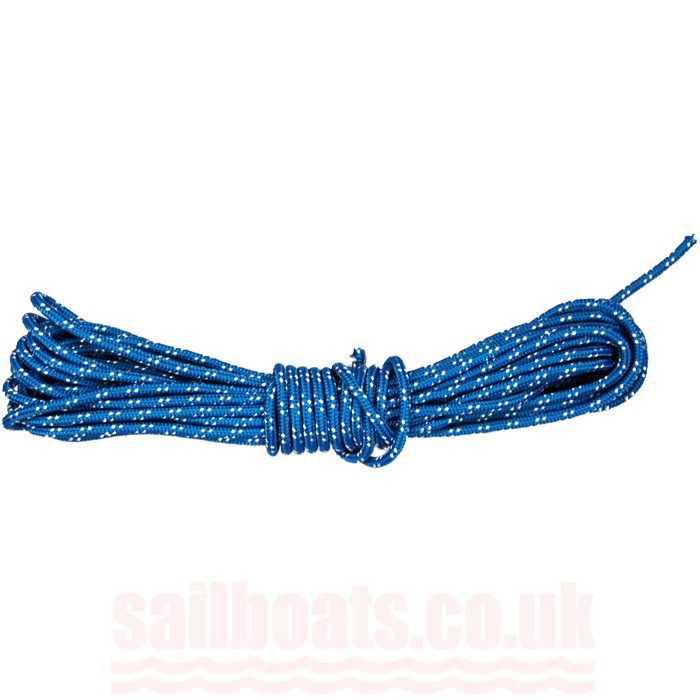 Sailboats 7mm Pro Anti-Kink Mainsheet Compatible With ILCA Dinghy/Laser1