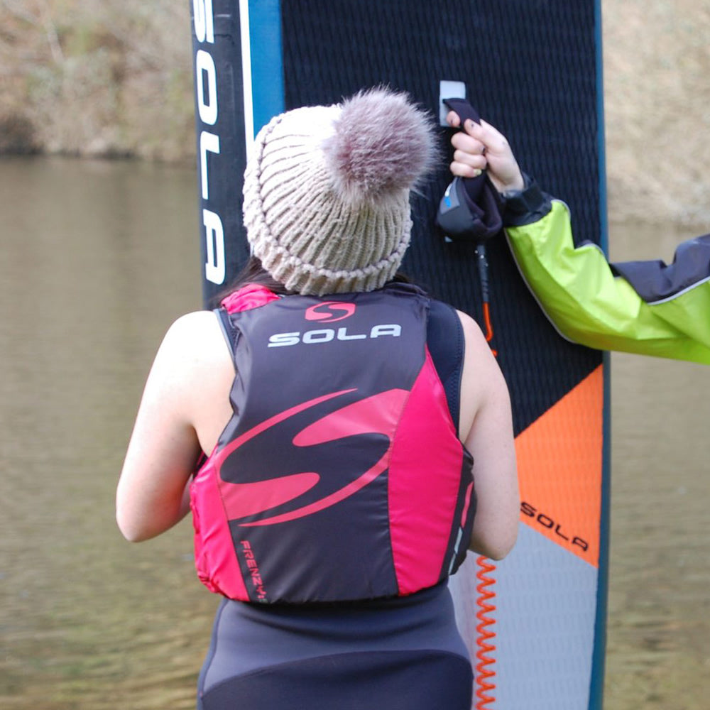 Sola Frenzy 50n Front Zip Buoyancy Aid Red