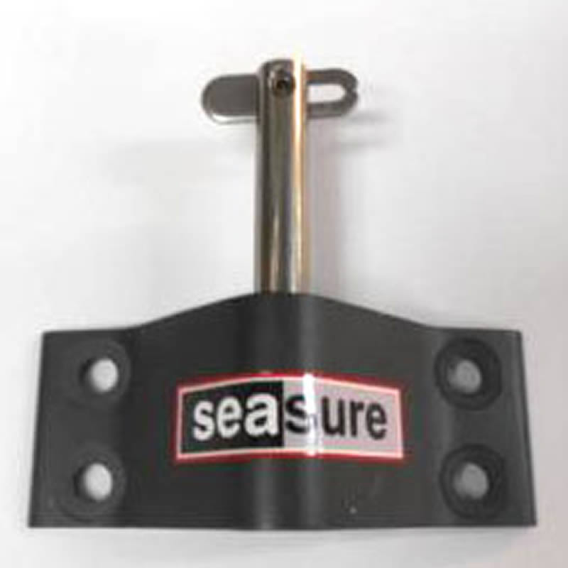 Sea Sure Transom Pintle 4 Hole with Drop Nose Pin