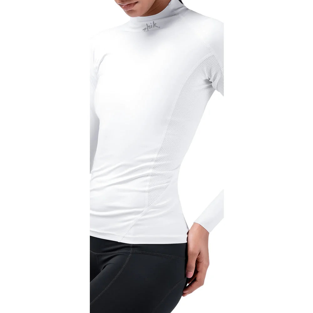 Zhik Eco Spandex UPF50+ Rash Vest Long Sleeve Womens White