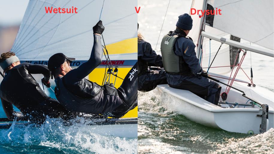 Drysuit VS Wetsuit System From October To May