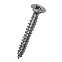 Self Tapping Screw Countersunk Head 8 x 1" (Pack 10)