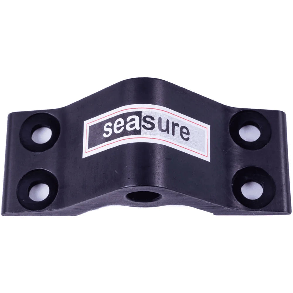 Sea Sure Transom Gudgeon 4 Hole Grey