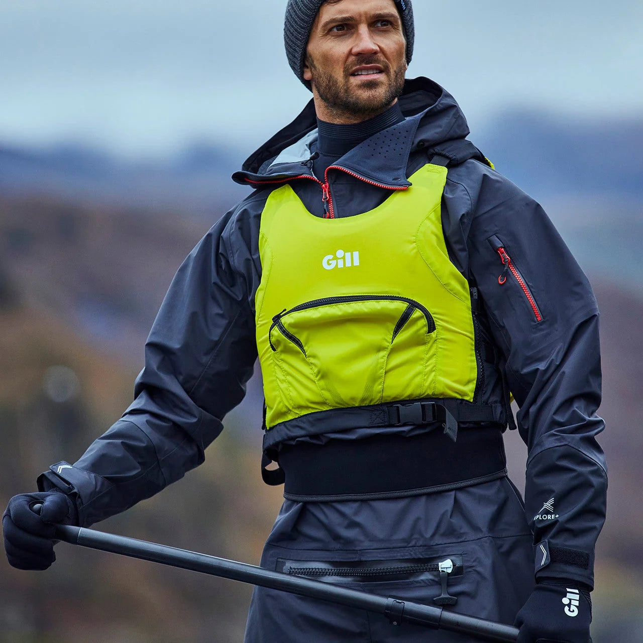 Gill Pursuit Pro Racer Pull-On Buoyancy Aid Sulphur