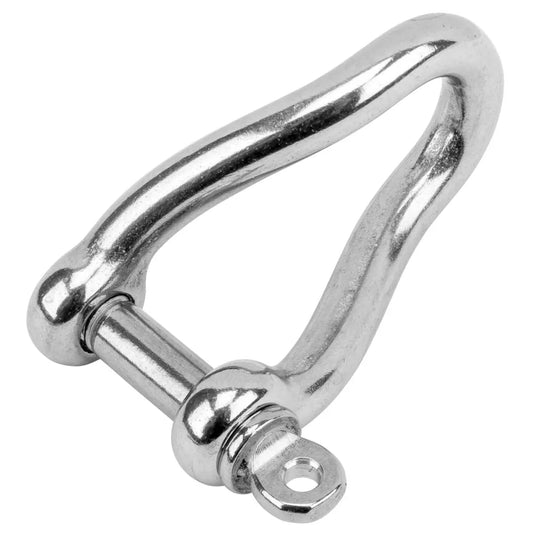 Allen Twisted Shackle with 6mm Forged Pin L=33mm W=13mm