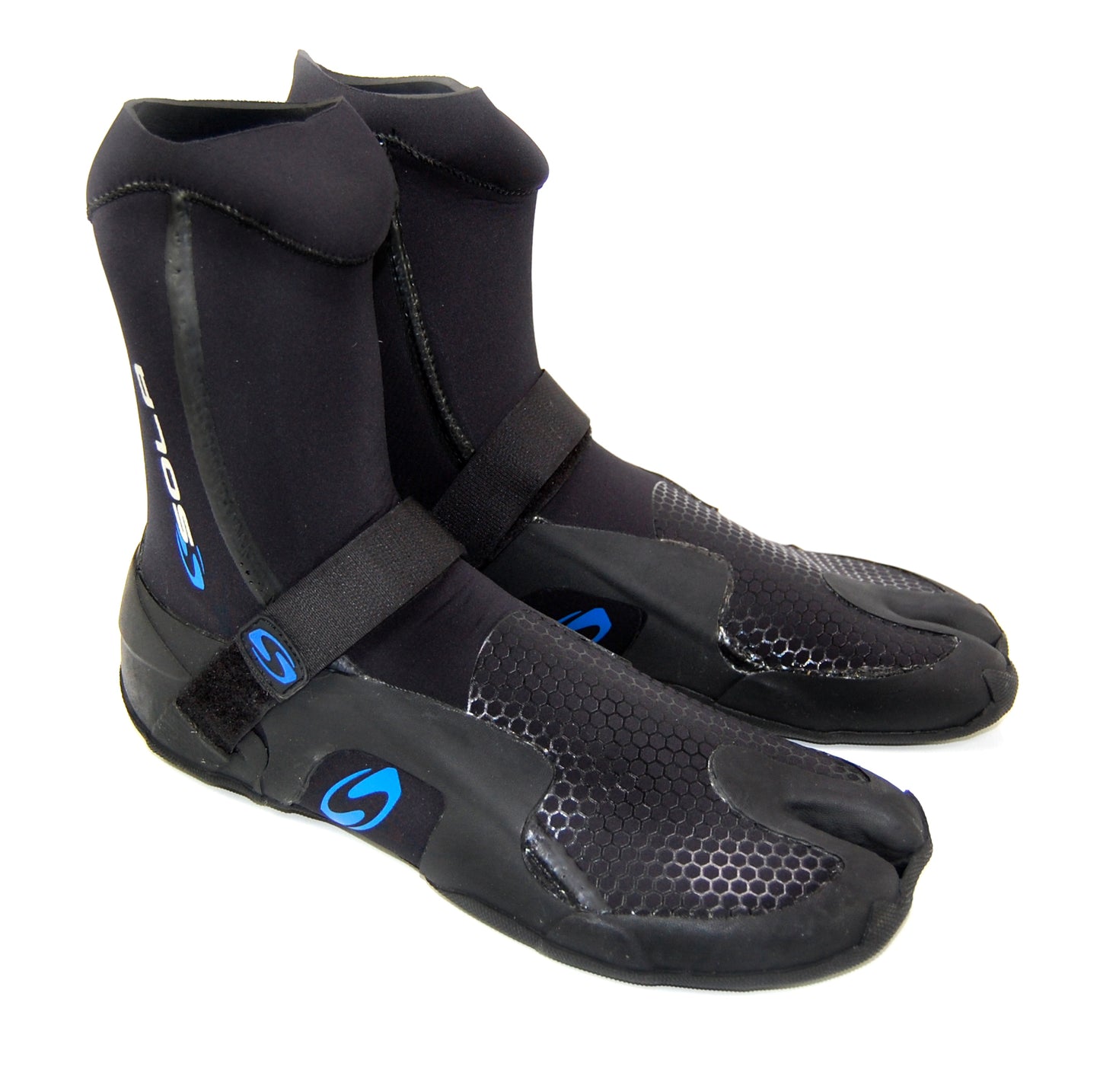 Sola 5mm Split Toe Boot Blk/Blue