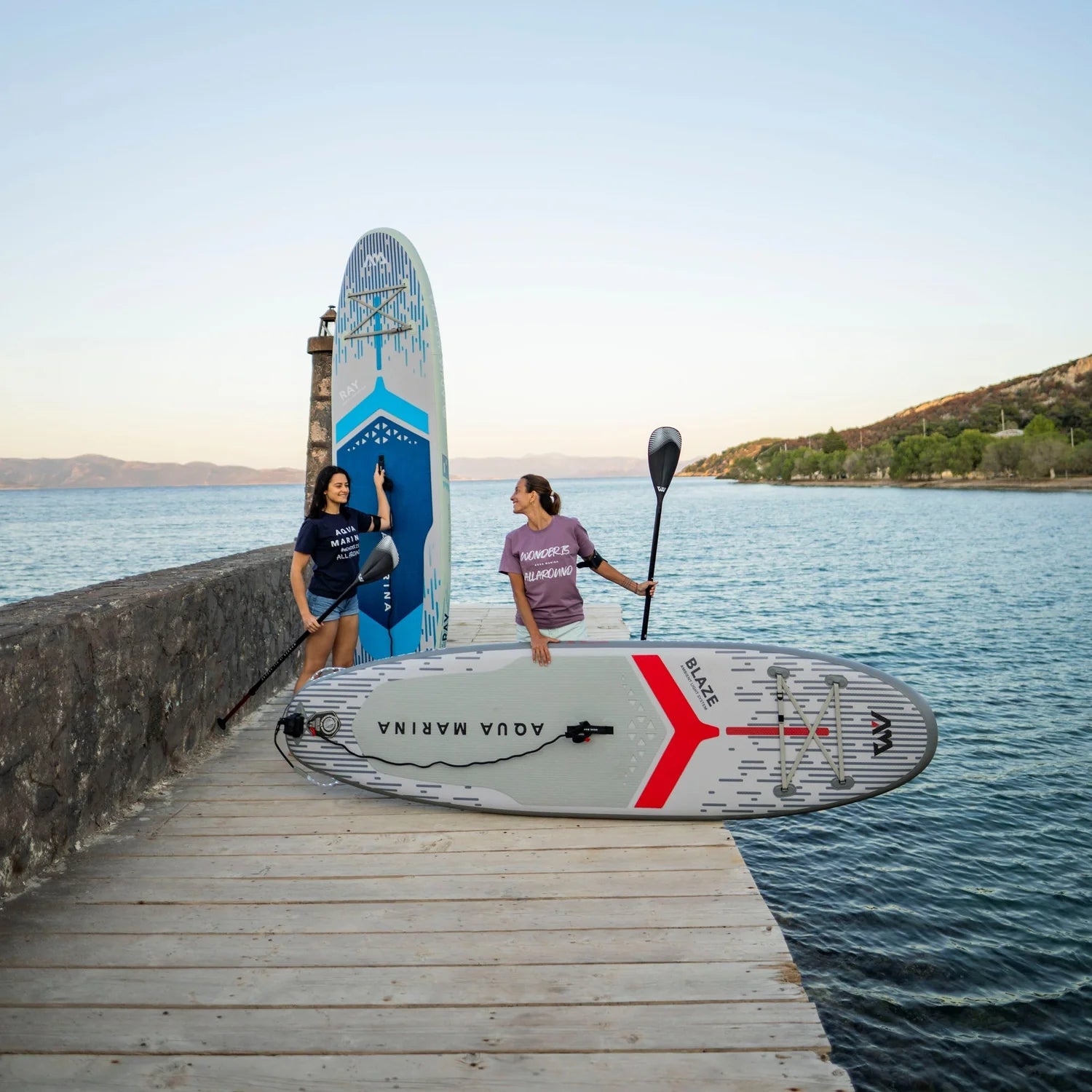 Ray 11'0" TPU Inflatable Paddleboard with Advanced Illumination System
