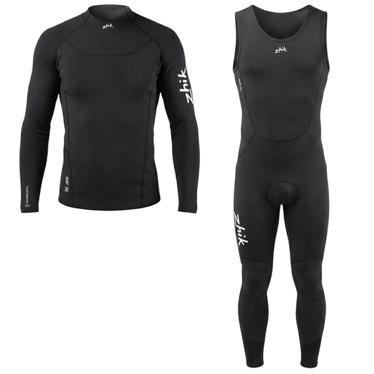 Zhik Mens Microfleece Performance Top & Skiff Suit Bundle - 2026