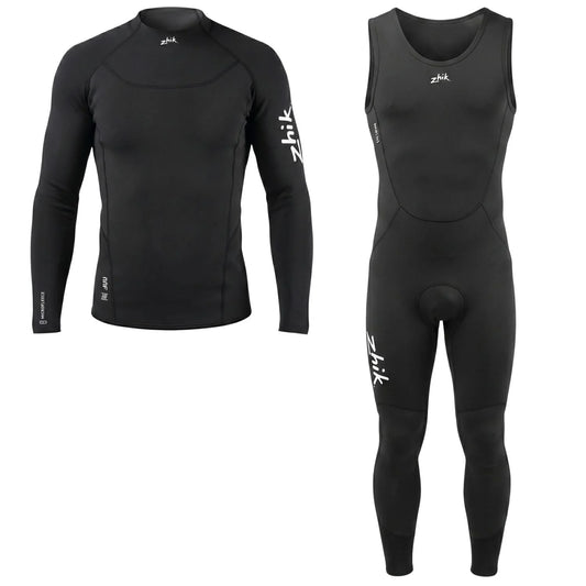 Zhik Mens Microfleece Performance Top & Skiff Suit Bundle - 2026