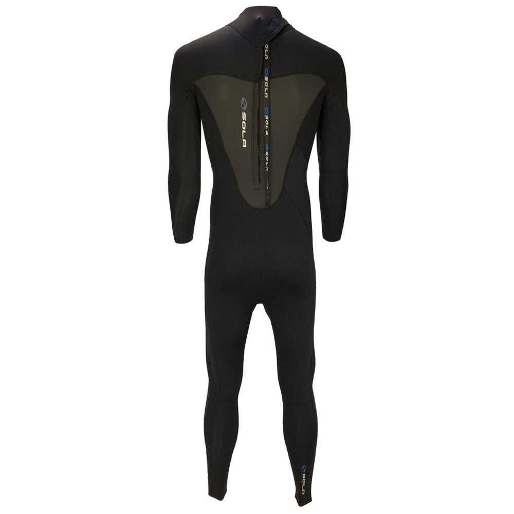 Sola Mens Fusion BZ 3/2 Fullsuit Black