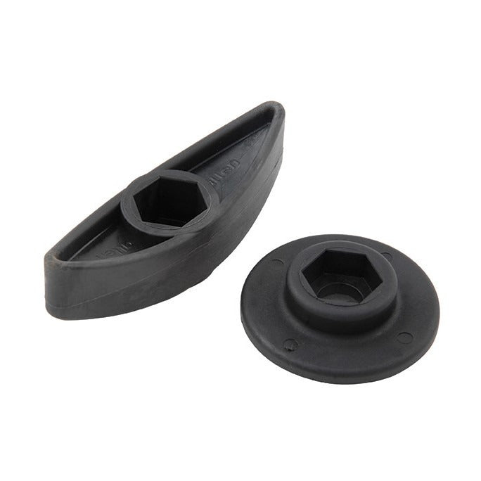 Allen 8mm Wing Nut and Bolt Retainer - Plastic