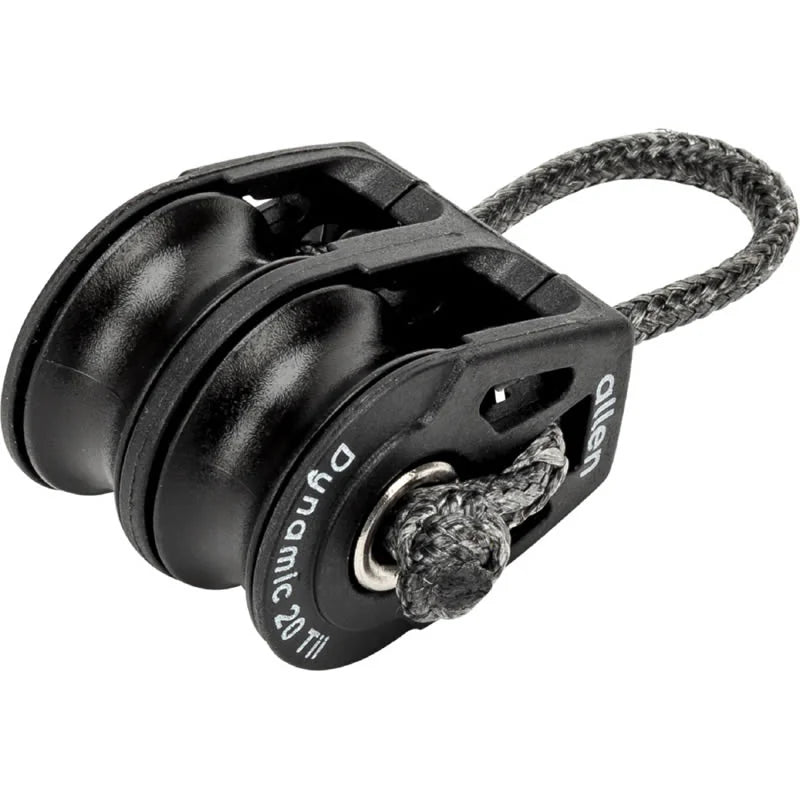 Allen Dynamic 20mm Double Tie On Block With Soft Shackle