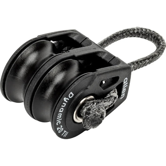 Allen Dynamic 20mm Double Tie On Block With Soft Shackle