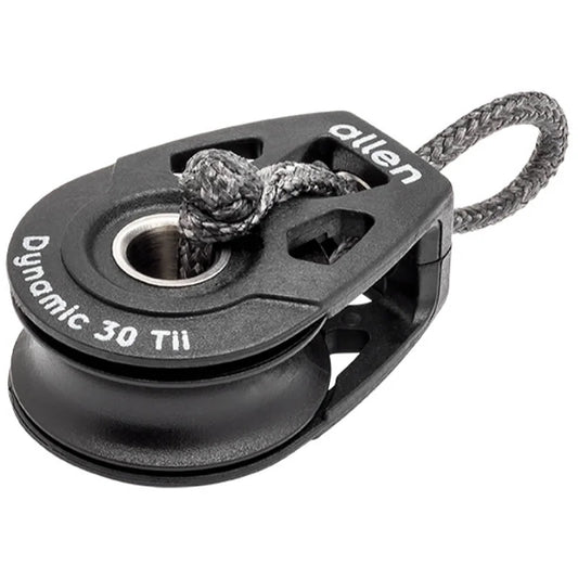 Allen Dynamic 30mm Single Tie On Block Ezi-TII With Soft Shackle