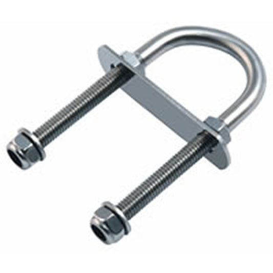 Allen U Bolt with top plate - 6mm Rod