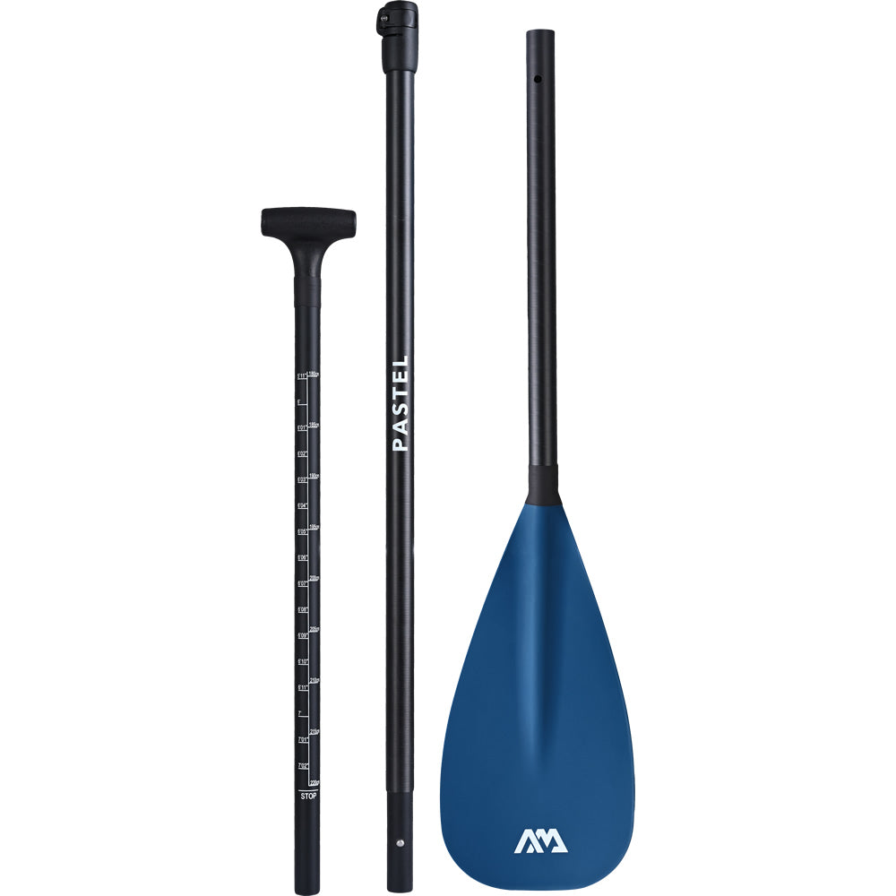 Aqua Marina PASTEL Adjustable Carbon/Glass Paddle - Navy 180cm-220cm