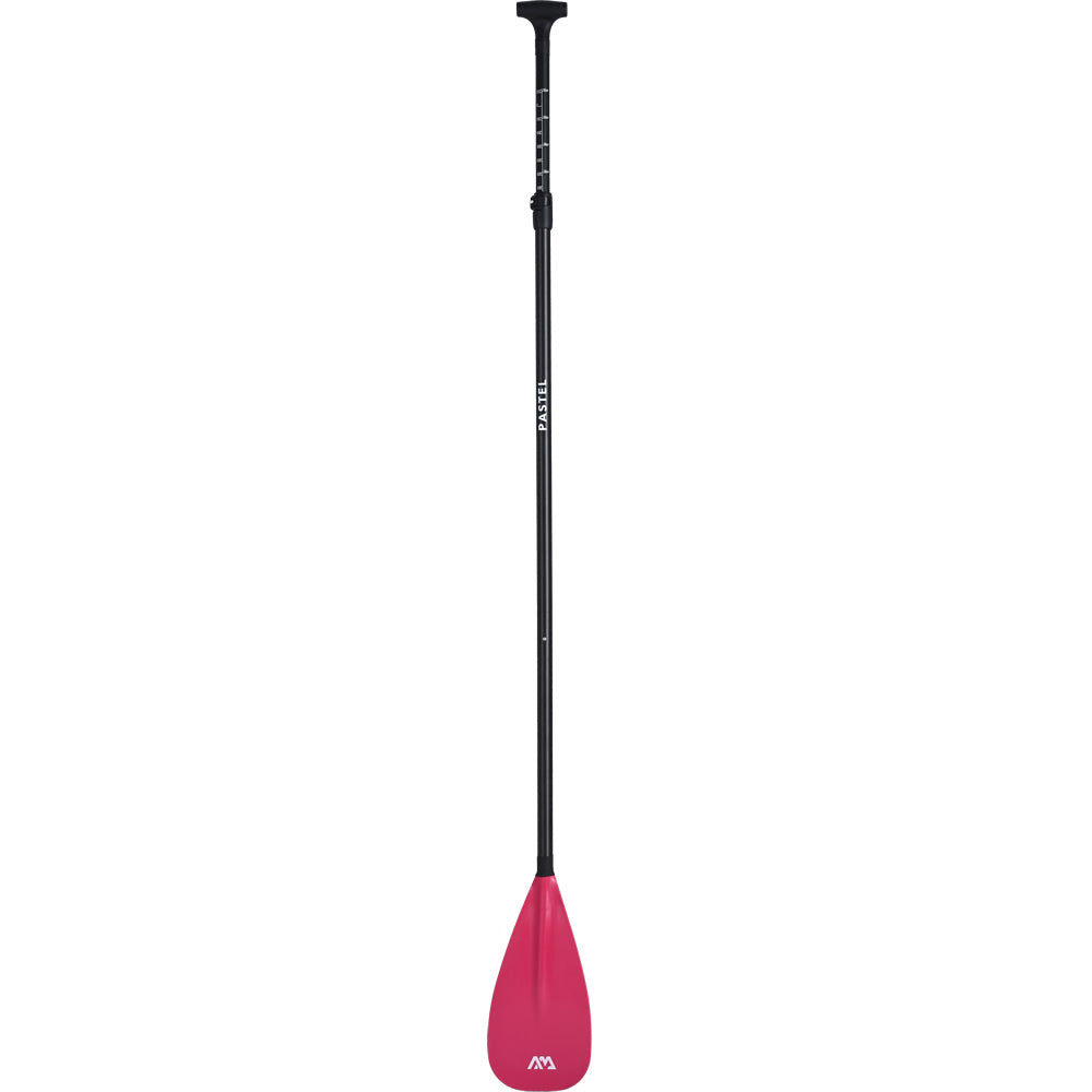 Aqua Marina PASTEL Adjustable Carbon/Glass Paddle - Pink 180cm-220cm