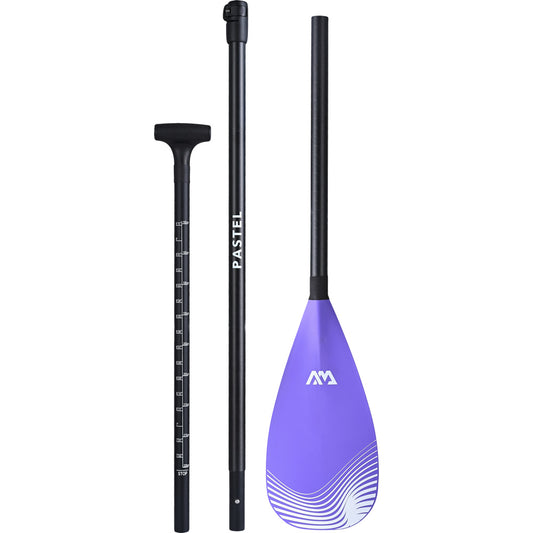 Aqua Marina PASTEL Adjustable Carbon/Glass Paddle - Purple 180cm-220cm