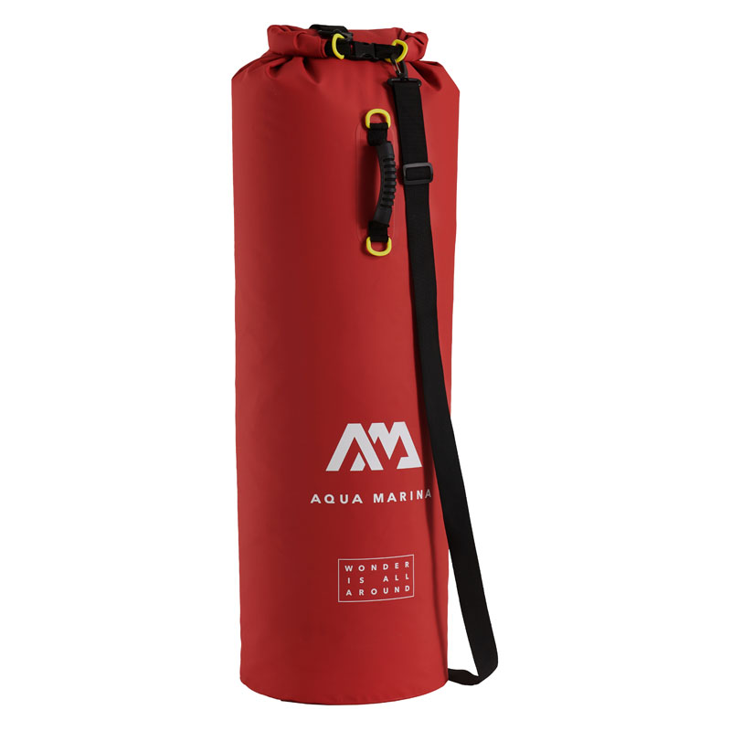 Aqua Marina 90L Dry Bag With Handle Red