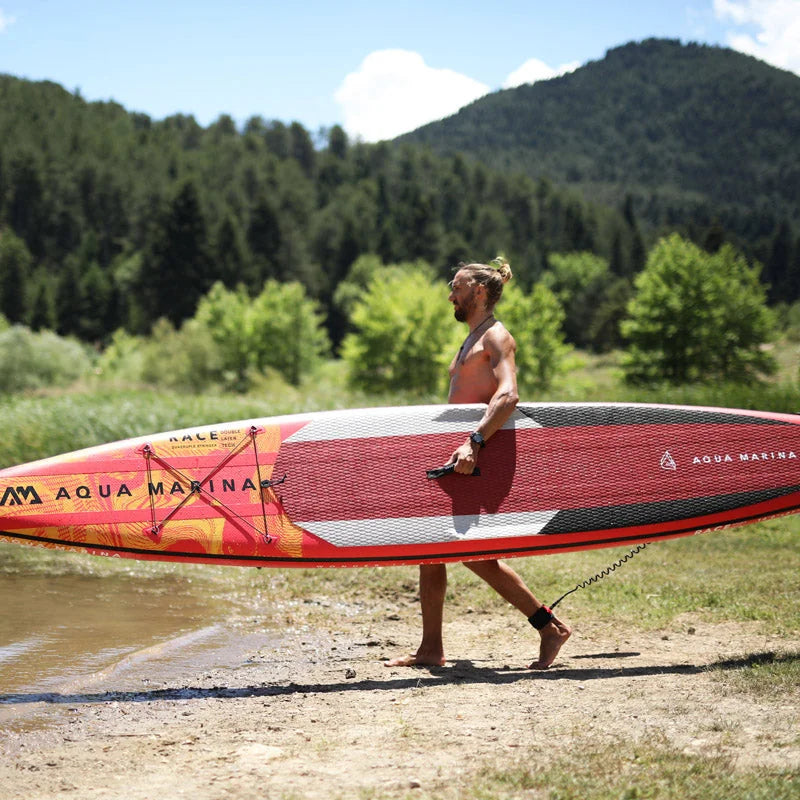 Aqua Marina Race 14'0" Inflatable Stand Up Paddleboard Package