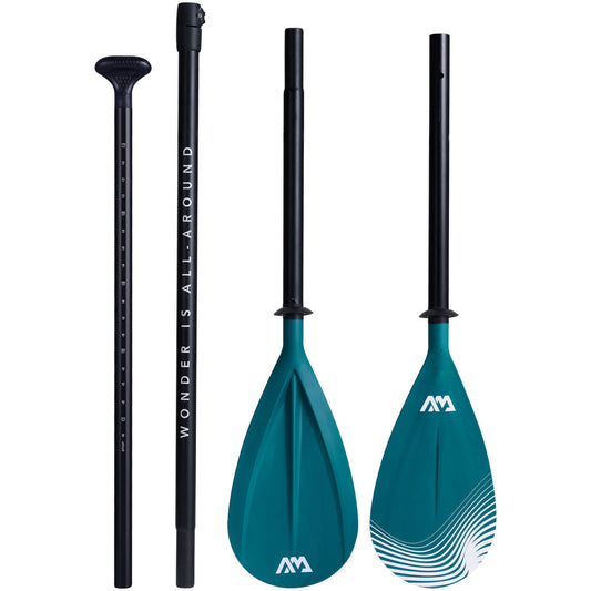 Aqua Marina DUAL-TECH 2-in-1 Adjustable 4 Piece Paddle for SUP & Kayak