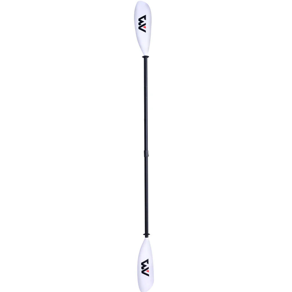 Aqua Marina KP-4 Adjustable Fiberglass Kayak Paddle with White Cupped Blade