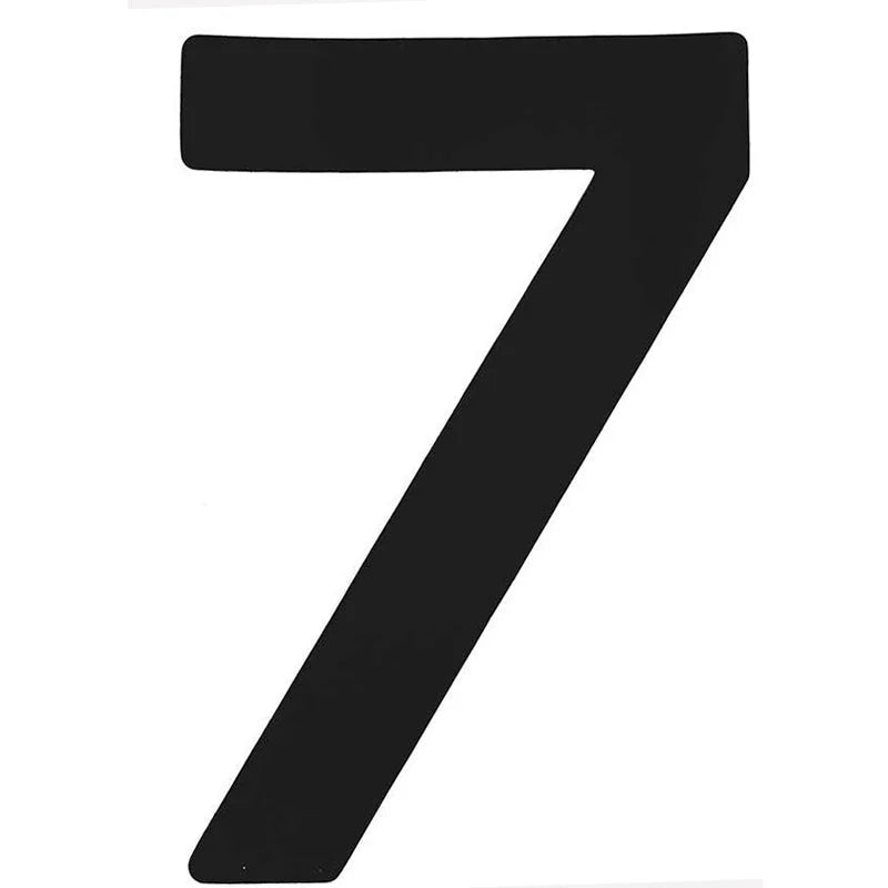 Sail Numbers and Letters 30cm/12" Black