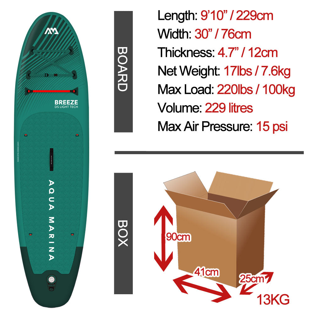 Aqua Marina Breeze All Round iSUP - 9'10" / 300cm