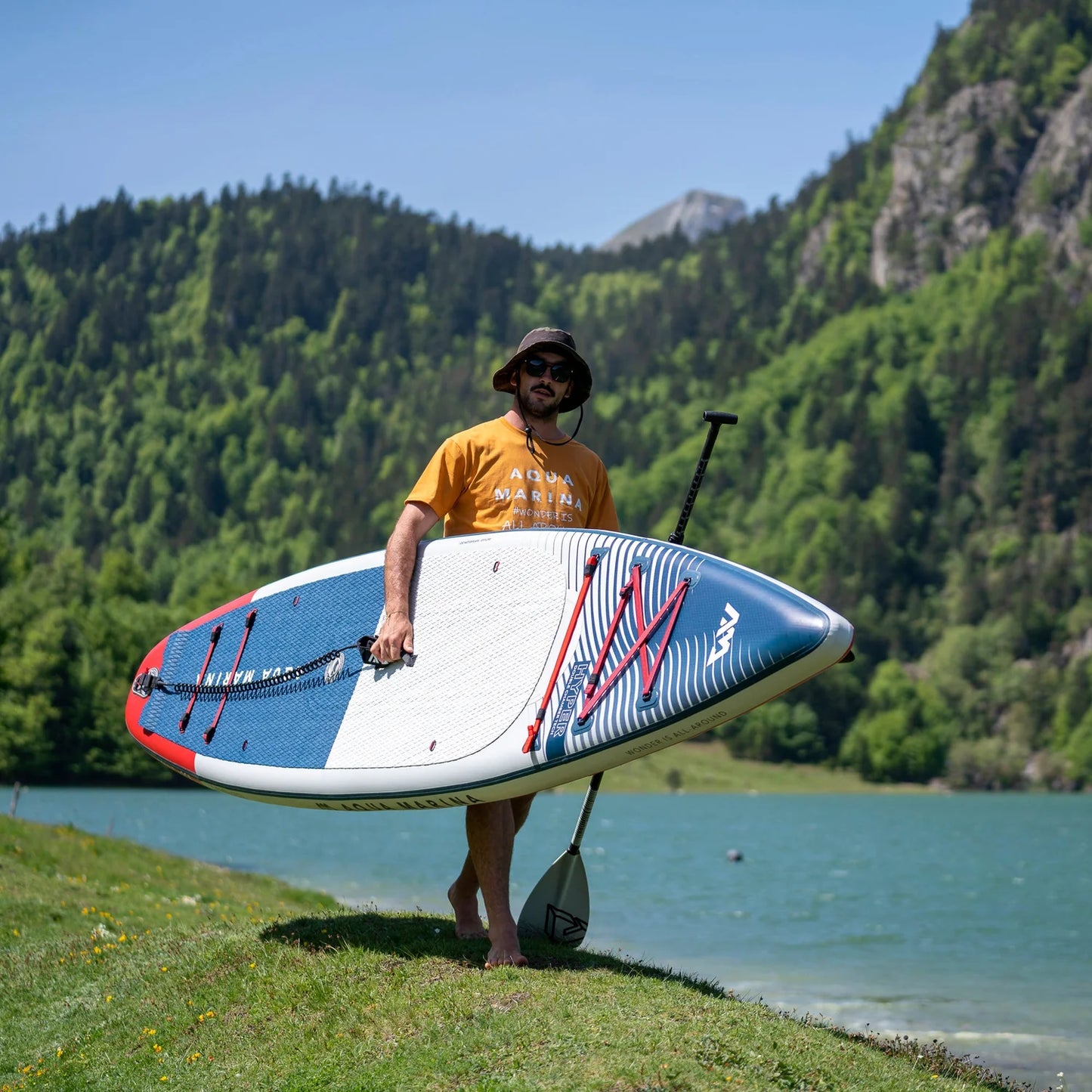 Aqua Marina Hyper Double Chamber Adventure Stand Up Paddle Board - 12'6" / 381cm