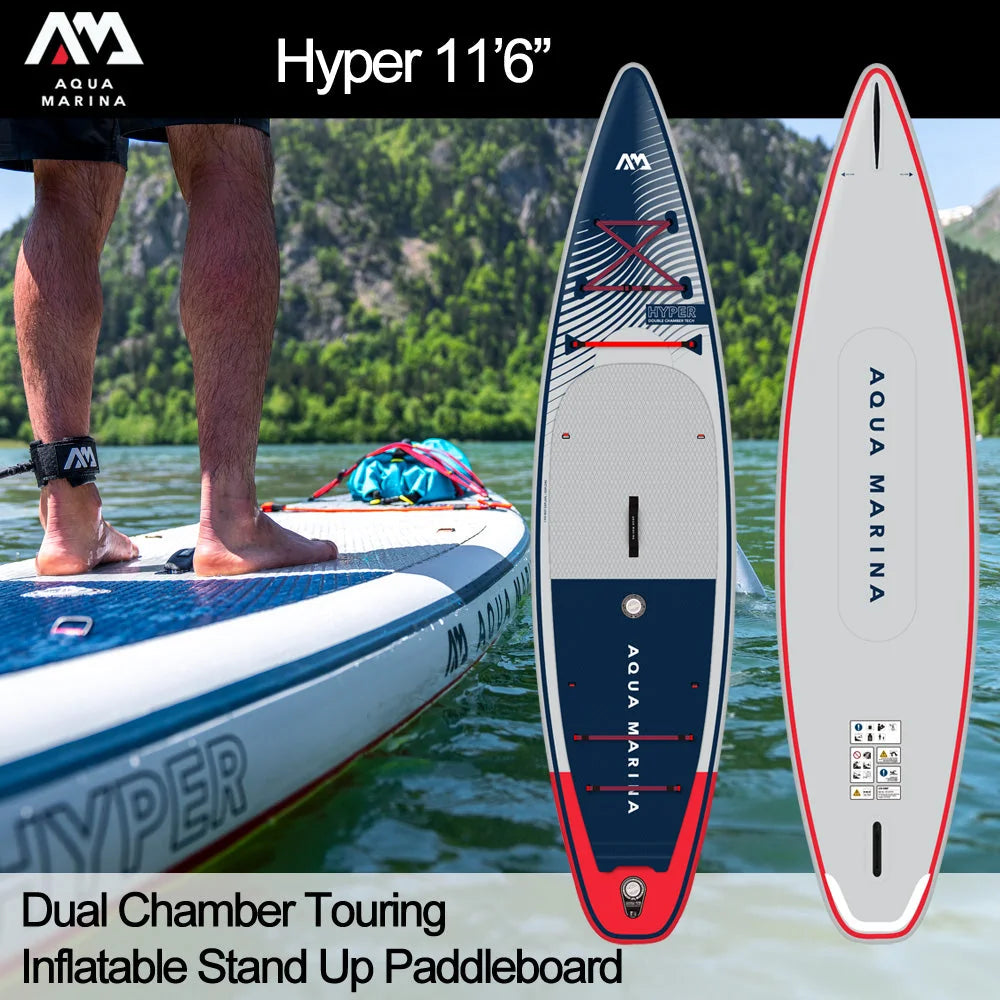 Aqua Marina Hyper Double Chamber Adventure Stand Up Paddle Board - 11'6" / 350cm