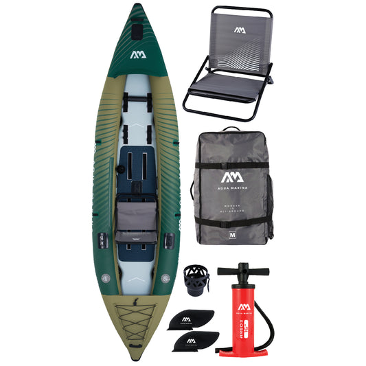 Aqua Marina Caliber 398 Angling/Fishing Kayak - 398cm 1/2 Person